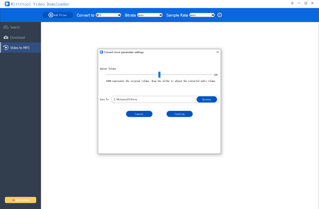 Customize Advanced Options