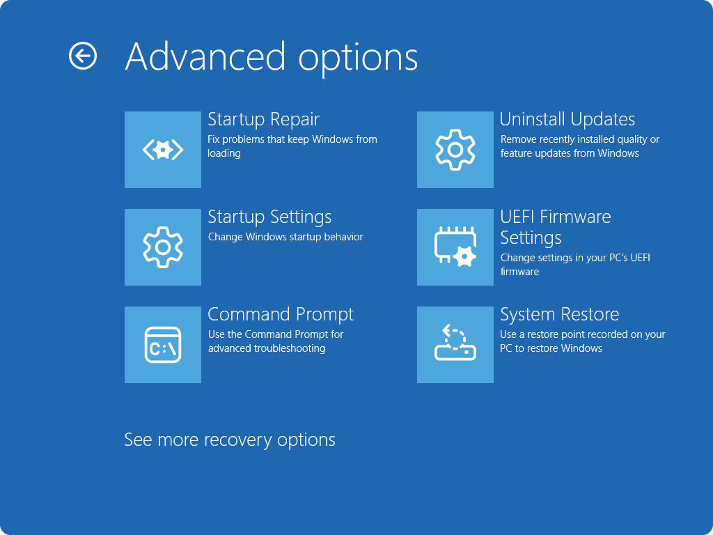 startup repair