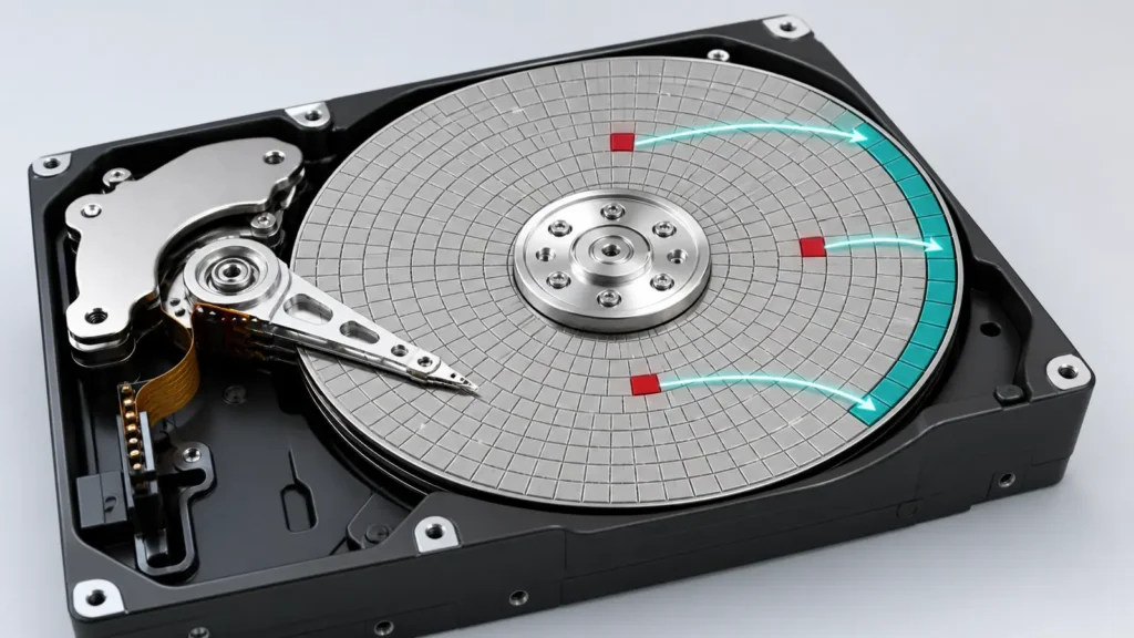 reallocated sector remapping