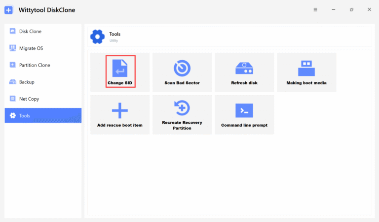 change windows SID - 1