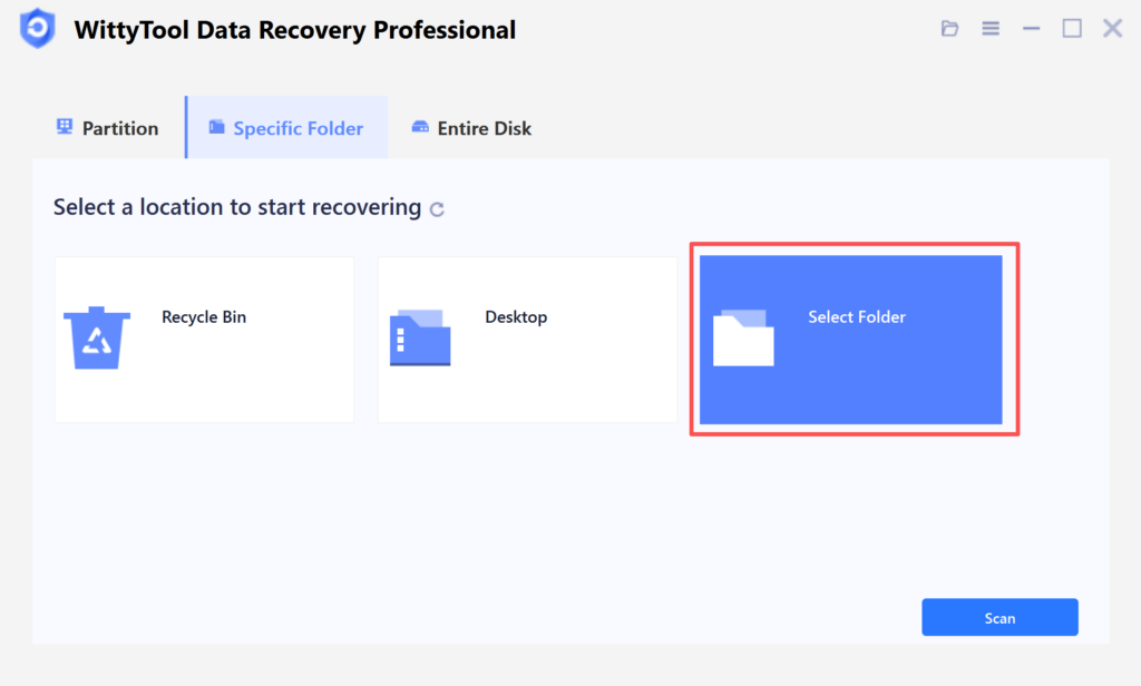 Target Scan Location