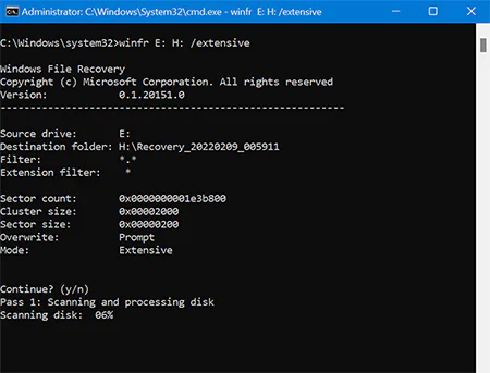 windows file recovery tool