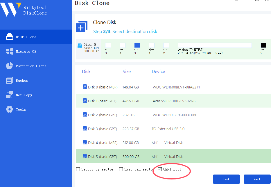 convert mbr to gpt by cloning