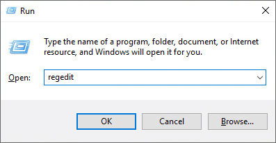 registry editor