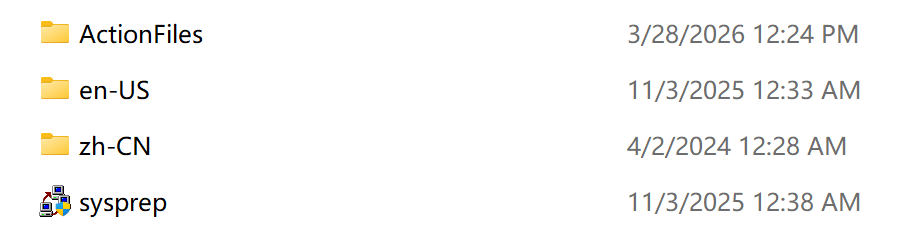 run sysprep to change SID