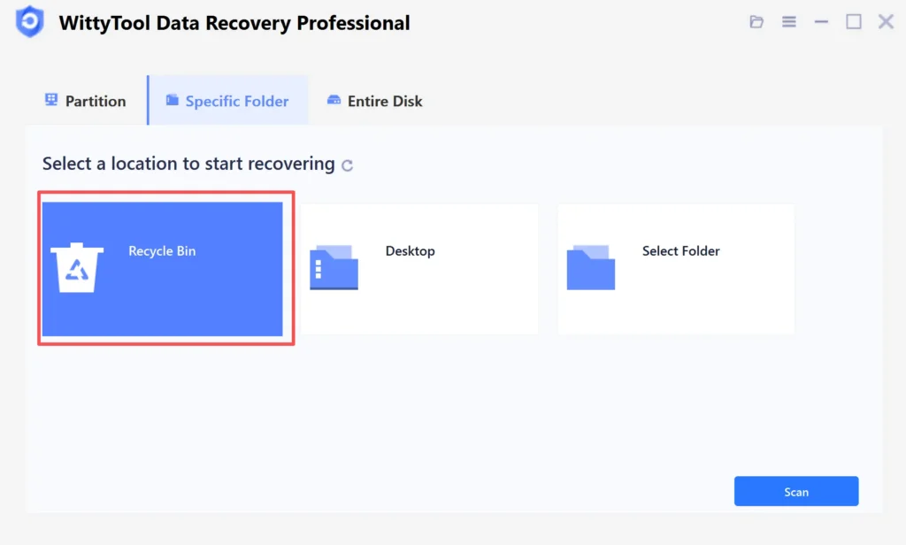 recover files recycle bin